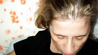 Pov Blowjob From Milf And Mouth Load