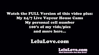 Webcam Girl Cums So Hard She Breaks The Internet Finishes With Panty Stuffing & Leggings - Lelu Love