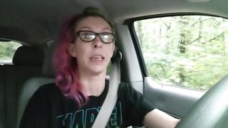 Rainy Day Car Masturbation