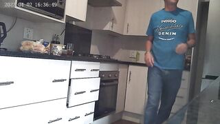 Spy Cam:ex Girlfriend Lets Me Use Her Pussy As A Cumdump And Creampie Her In Her Boyfriends Kitchen