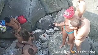 Outdoor Mass Amateur Orgy In Rio De Janeiro Brazil With Prime Nests Couple, Thai Kalifa, Leo Ogro, Tom Clay And Myllena Rios