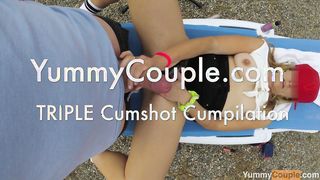 In.cred.ib.le Triple (Yes, 3X!) Huge Loads Milf Cumpilation Cumshot Compilation Buckets Of Cum Yummycouple