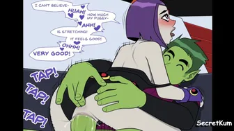 Teen Titans Emotional Sickness Pt. 6 - Full Swap Orgy At The Tower Hq