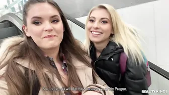 Lesbian Weekend In Prague And Double-Sided Dildo Test