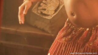 Sexy Belly Dancer From The East When Doing It Alone