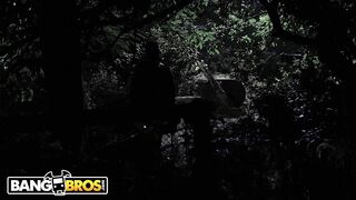 Bangbros - Kara Lee Encounters Scary Villain In The Woods