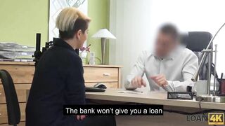 Loan4K. Girl Needs Money And She Will Obtain A Loan For Copulation