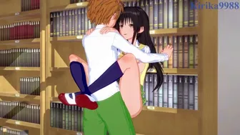 Yui Kotegawa And Rito Yuki Have Intense Sex In A Deserted Library. - To Love Ru Hentai