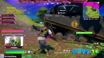 Highlight: Fortnite First Time Seeing A Tank! Got 8Th Place