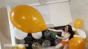 Hooter Girl Balloon Inflation Pop