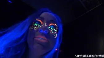 Abigail Mac Black Light Behind The Scenes