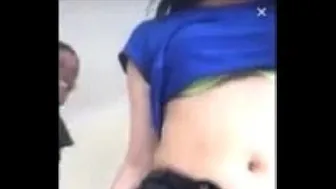 Slut In Leggings On Periscope